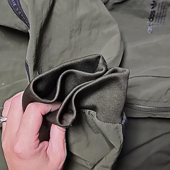 Adidas L Forest green bomber jacket - Picture 12 of 12